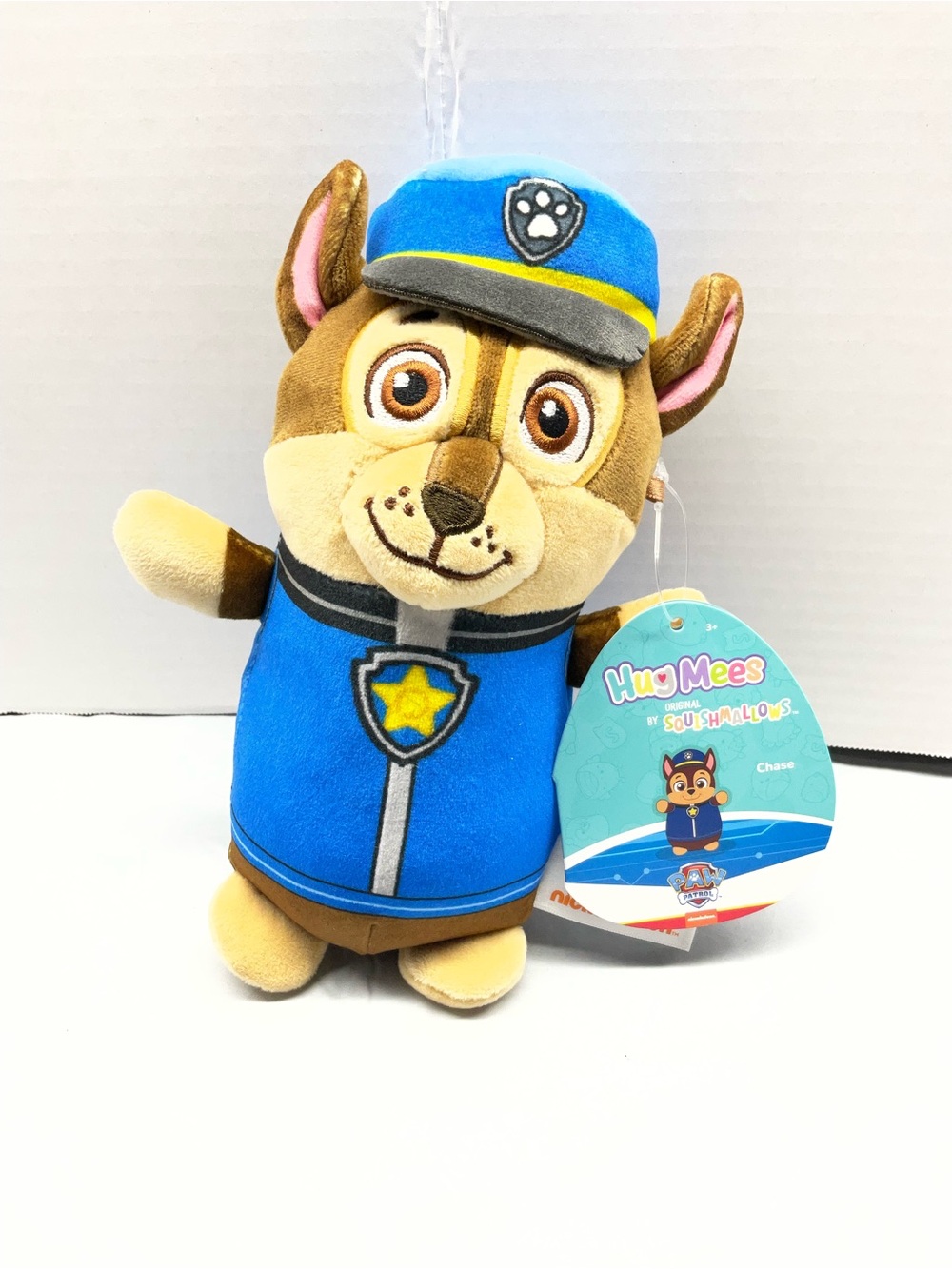 Squishmallows Blue and Brown Chase Plush Police Pup